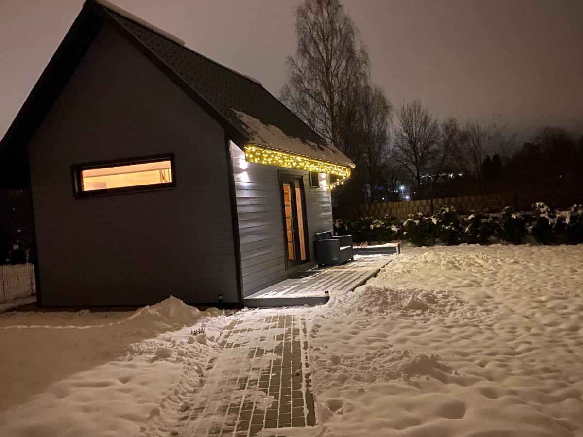 Tiny House Cesis Villa Bagian luar foto