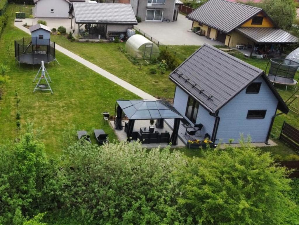 Tiny House Cesis Villa Bagian luar foto
