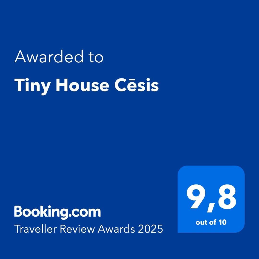 Tiny House Cesis Villa Bagian luar foto